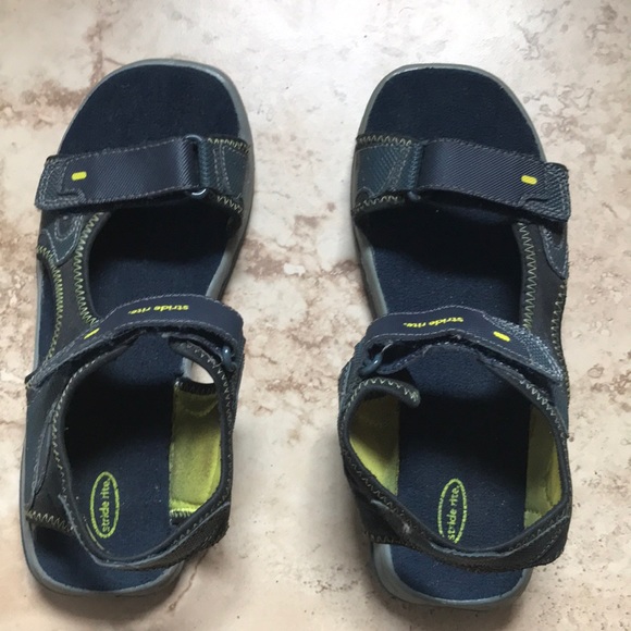 Stride Rite Boys Rocco Blue Sandals 4M - Picture 1 of 8